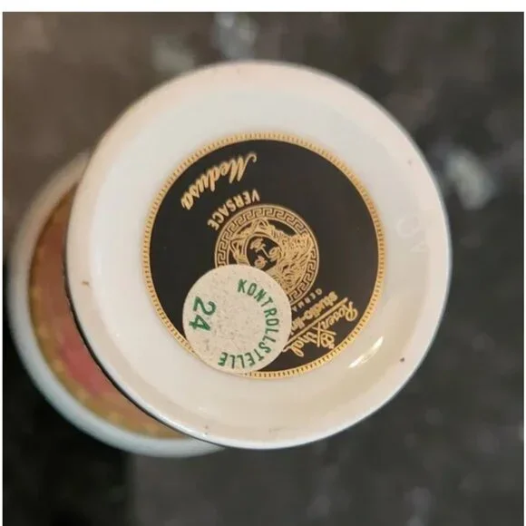 Vintage Versace : Rosenthal Medusa Bud Vase 4" - Picture 5 of 7